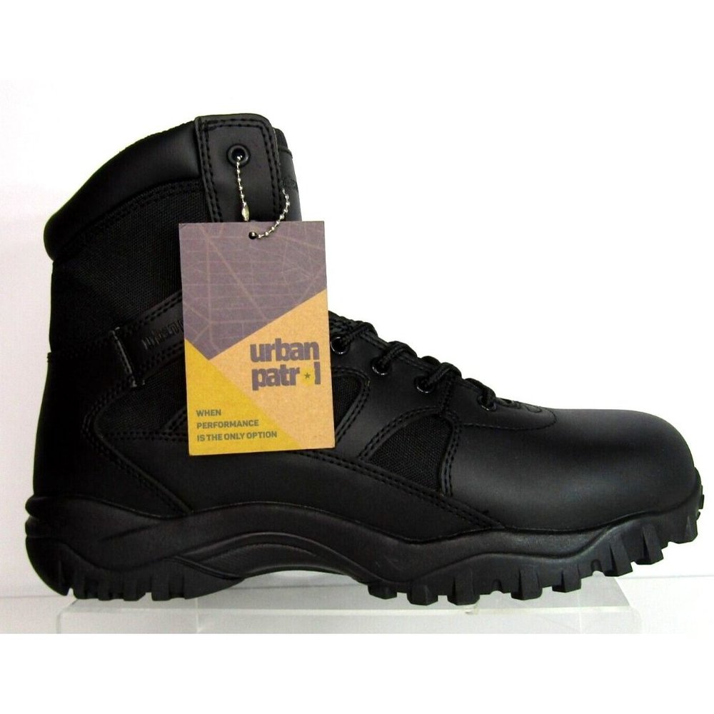 Urban Patrol Tactical Duty Boot 6" Men's Size 8.5/41.5 Black Work Police Fire